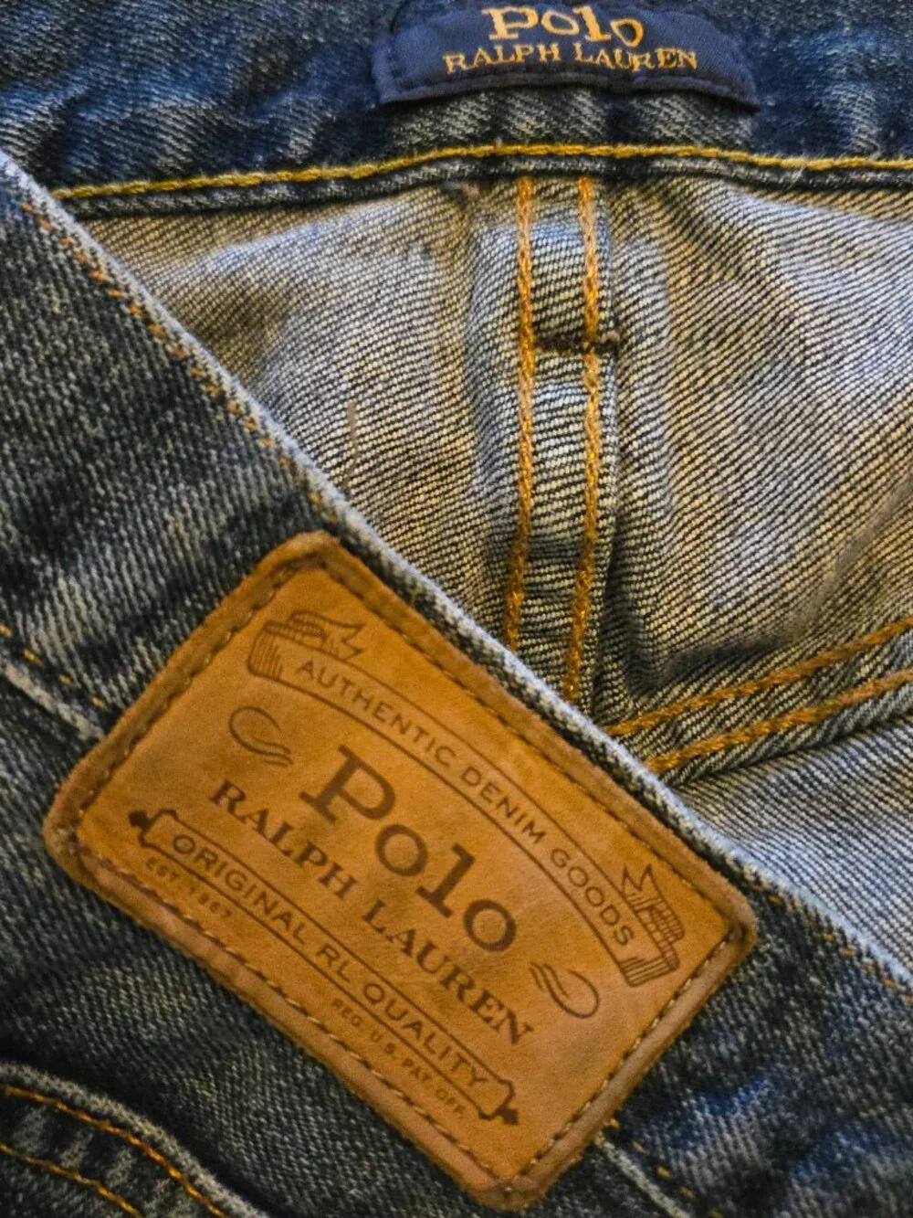 Polo Ralph Lauren The Hampton Relaxed Straight Jeans 48x30